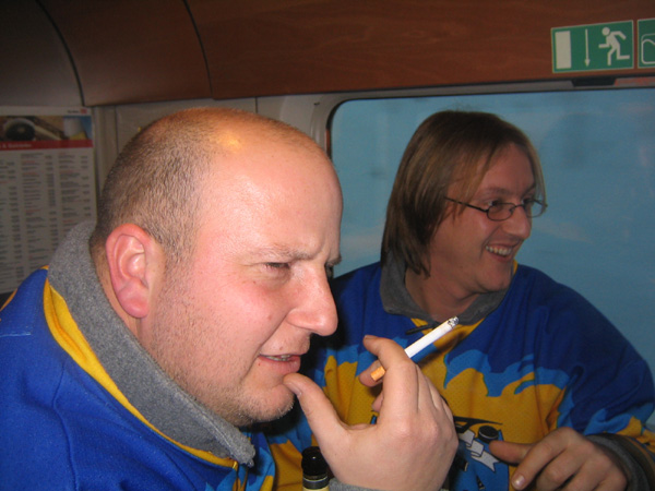 Fösi #27 und Bishop #33 im Zug