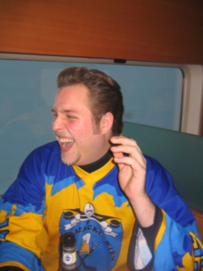 Simon #55 im Zug