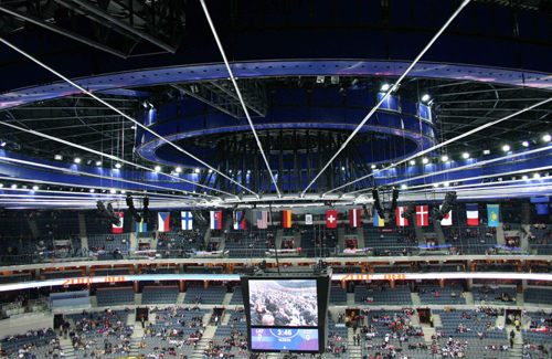 Blick in die Sazka Arena