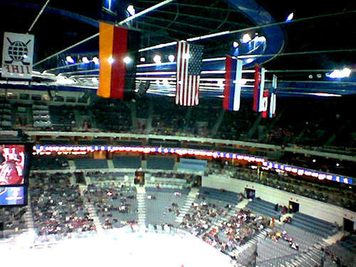 Blick in die Sazka Arena