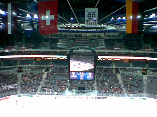 Blick in die Sazka Arena