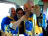 Blada #40, Simon #55 und Fösi #27 im Zug