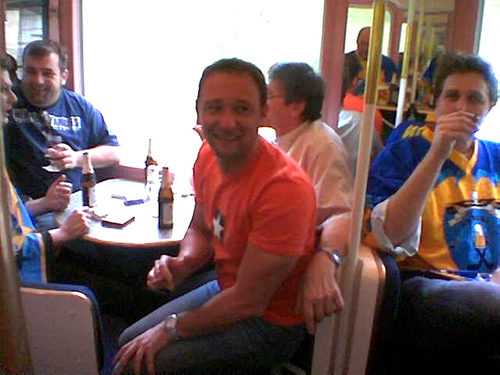 Zugreise nach Prag