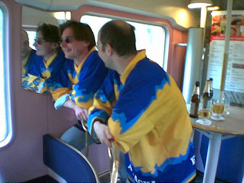 Dinti #9 und Peter #Peda im Zug