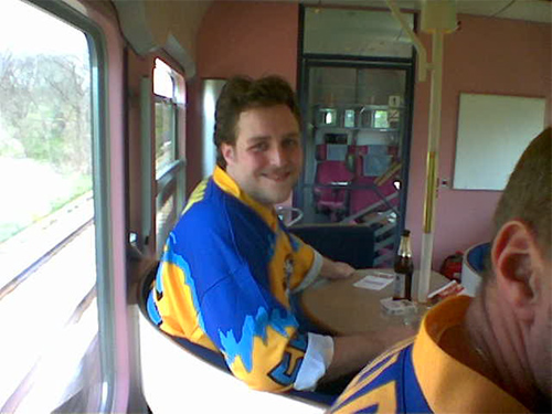 Simon #55 im Zug