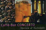 Werbung Caffe Concerto