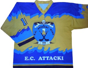 das Trikot des E.C. ATTACKI bis 2005 - Vorderseite
